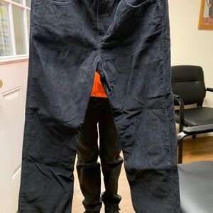 Levi's Men's Black Corduroy Pants 31 x 30